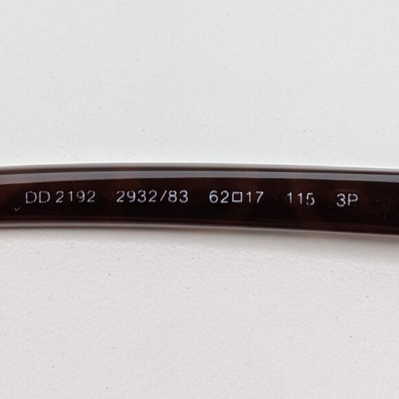 🕶️Frame Only | Dolce&Gabbana DD2192 2932/83 Sunglasses 62/17 115 /KAG723🕶️ - Picture 3 of 6